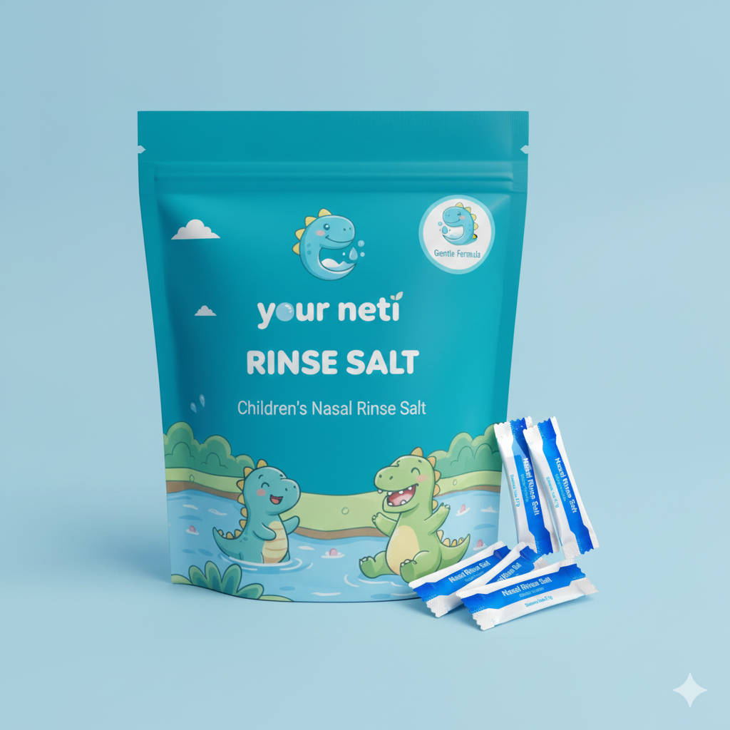 DinoRinse Saline Packets